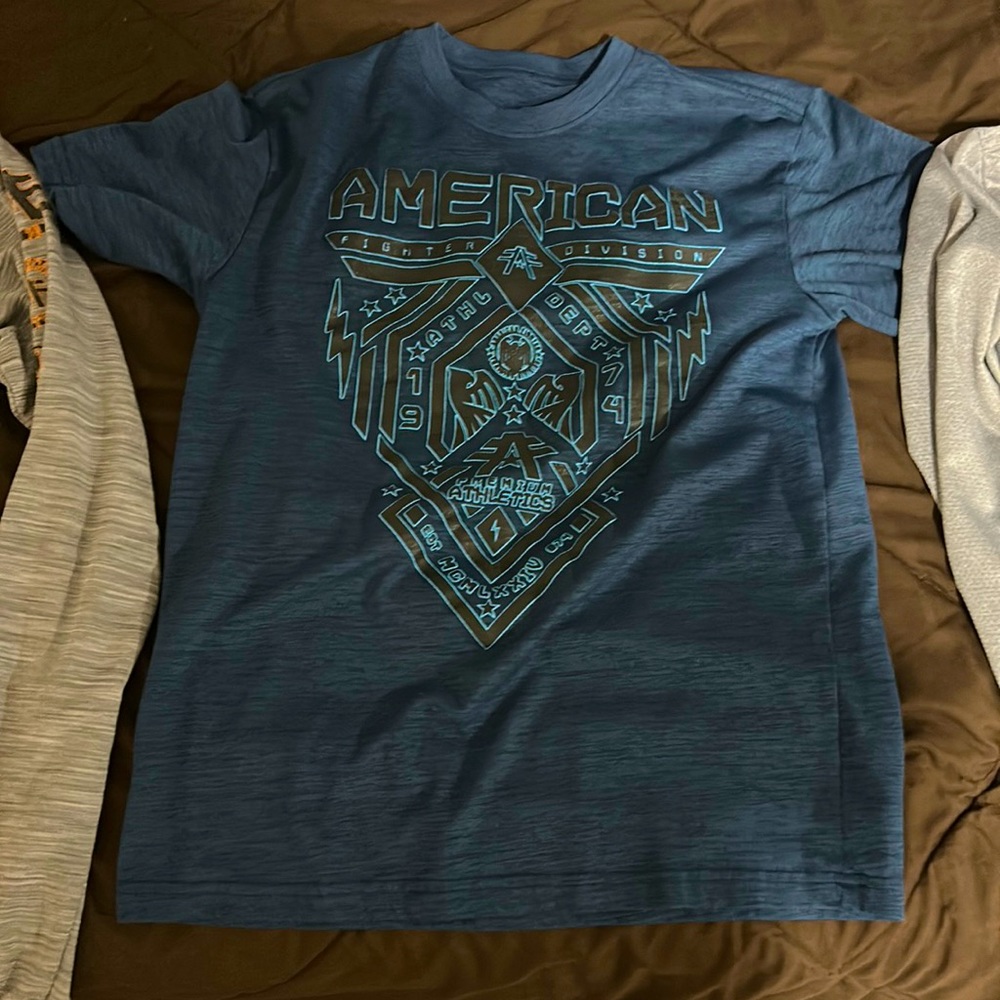 American fighter shirt